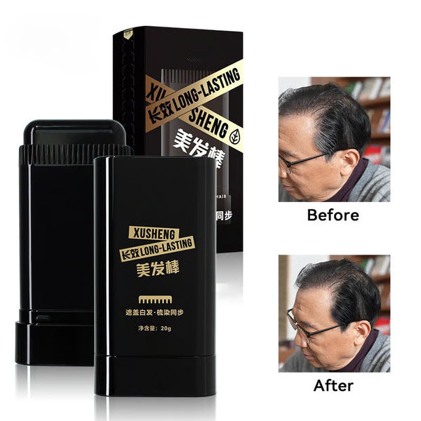 Instant Hair Color Stick with Built-In Comb